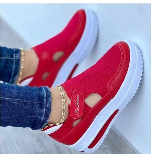 Cheap STNM 2024 Women's Thick-soled Shoes Comfortable Mesh Surface Will Paste Simple Casual Sports Shoes Cheap STNM 2024 Women's Thick-soled Shoes Comfortable Mesh Surface Will Paste Simple Casual Sports Shoes