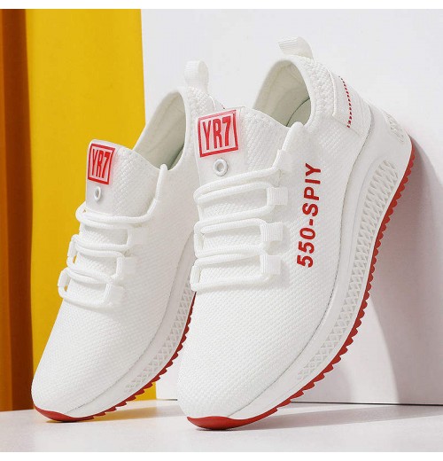 Lightweight Mesh Casual Shoes Wholesale Cheap Sneakers In Stock Women Shoes White Shoes Customized Logo Lightweight Mesh Casual Shoes Wholesale Cheap Sneakers In Stock Women Shoes White Shoes Customized Logo