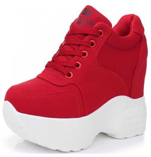 Dropshipping Custom Logo Women's Thick Sole Sneakers Casual Platform Trainers Wedges Slip Resistant Woman Height Increasing Dropshipping Custom Logo Women's Thick Sole Sneakers Casual Platform Trainers Wedges Slip Resistant Woman Height Increasing